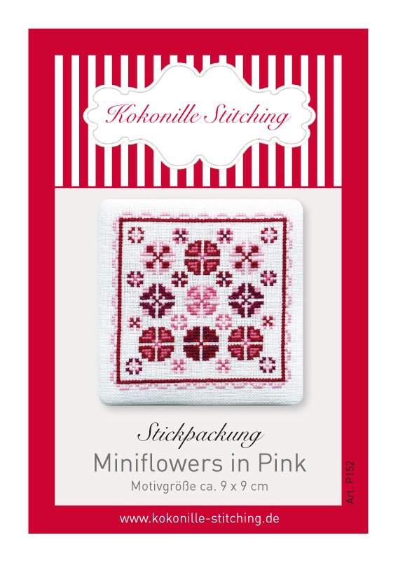 Stickpackung "Miniflowers in Pink"